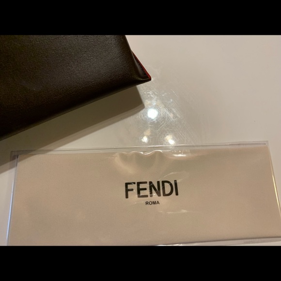 Fendi brand new sunglasses red and black main image 4
